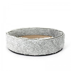 Nido del gatto del bordo del graffio del gatto della peluche