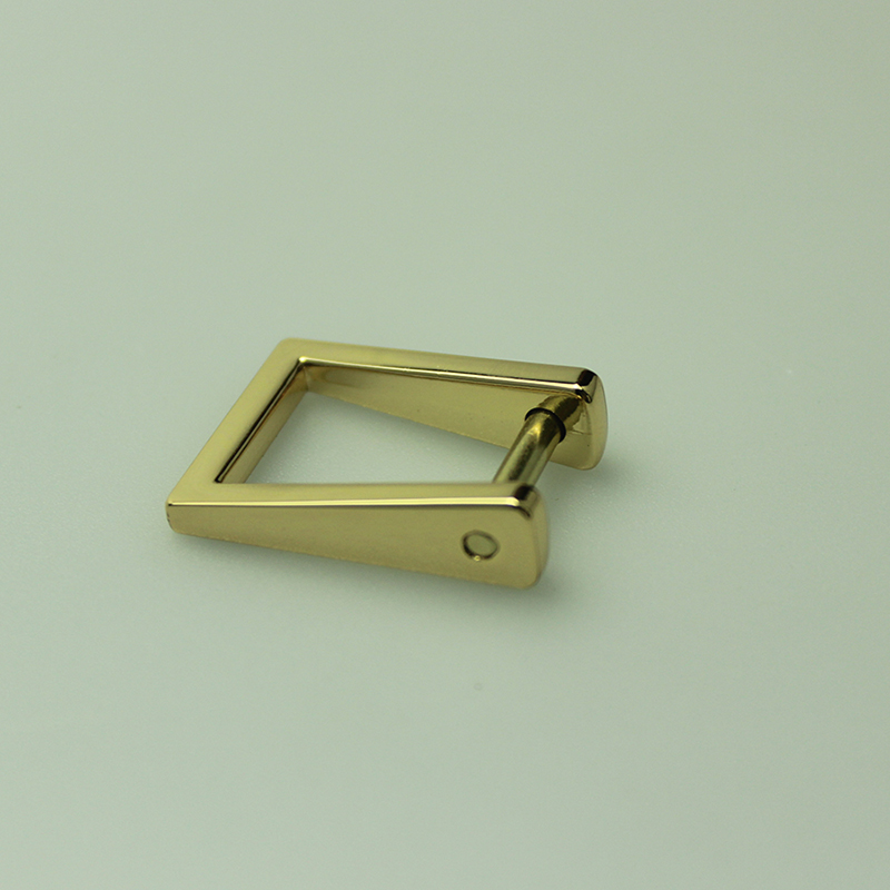 Fibbia quadrata di moda, fibbia per borsa, accessori in metallo