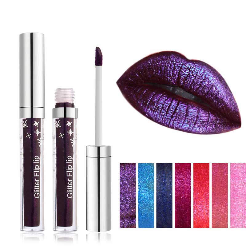 LIQUID LIQUID LIQUILSCK Diamond Diamond Impermeabile Lipgloss metallico