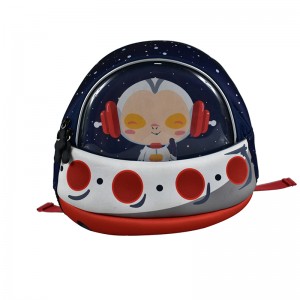 Neoprene Toddler Zaino Impermeabile Animale Impermeabile Cartoon Stampa Mini School Borsa da viaggio inneoprene leggera per bambina Boy 2-6 anni