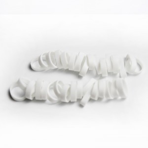 Fabbrica personalizzata all\'ingrosso bianco ad alta elasticità anello anti-invecchiamento cavo anello anello anello