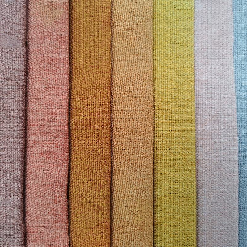 Tessuto in cotone e lino colorante BNT1835