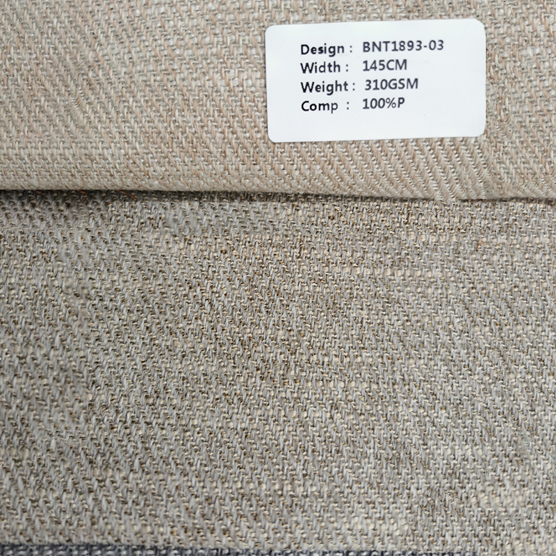 Tessuto in lino in cotone tinto filato BNT1893