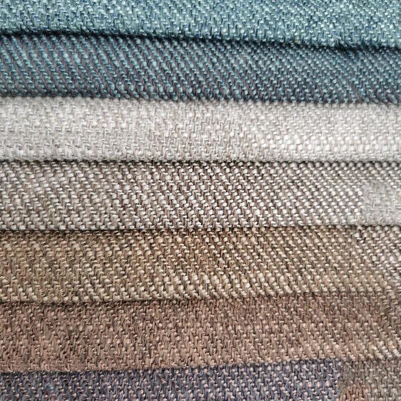 Tessuto in lino in cotone tinto filato BNT1893
