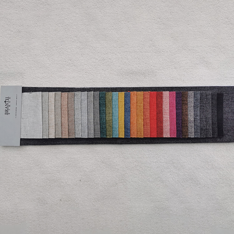 Tessuto in lino in cotone tinto BNT1917