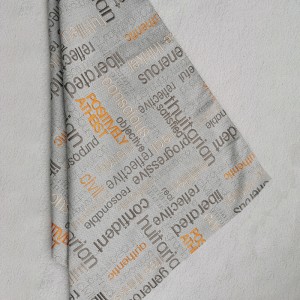 Tessuto in lino in cotone ricamato BNT6863