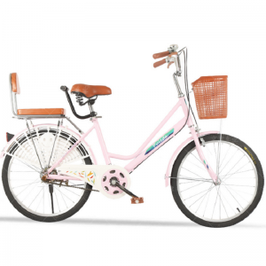 Popolare 24 \\\\ \'26 pollici Bicicletta e donna High Carbon City Bike con cestino
