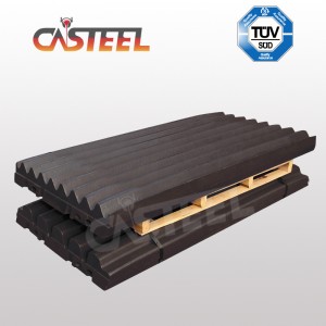 Alte placche di Quarry Maganese Jaw per crosta C145.C150 Jaw