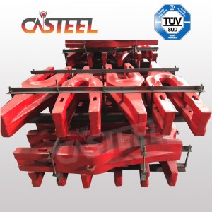 Benna da minerario Dente da taglio per P&h, Komatsu, Shovel di Liebheer