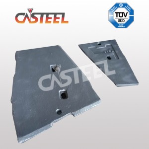 Komtsu BR350, BR380, BR550JG Pezzi di ricambio mobile a mascella mobile