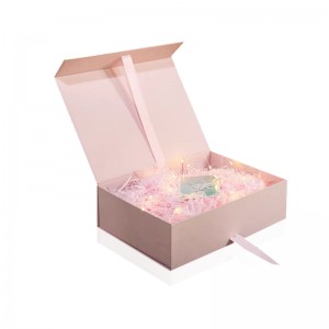 All\'ingrosso flap coperchio scatola magnetico scatola di cartone produttore personalizzato logo stampa cartone chiusura magnetica