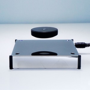 Orecchini sospesi Orologi di cristallo Eyewear Braccialetto Gem Occhiali da sole Anelli di gioielli Galleggianti Levitazione magnetica Display Vassoio