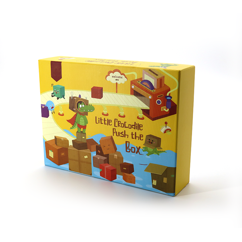 Dimensioni personalizzate e progettazione carta jigsaw puzzle regalo confezione cartone rigido scatole