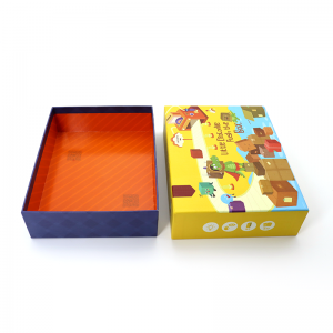 Dimensioni personalizzate e progettazione carta jigsaw puzzle regalo confezione cartone rigido scatole