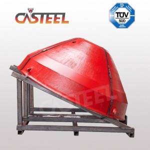 Qualità Premium of Bowl Liner e Mantle per Nordberg GP, HP, MP