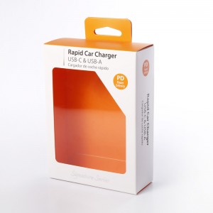 Scatole di imballaggio della finestra del pacchetto del regalo della laminazione lucida con la finestra trasparente