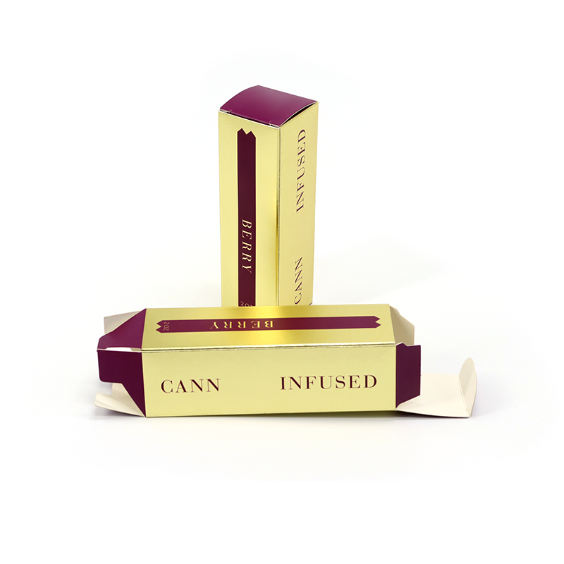 Cartone pieghevole cosmetico Cartone riciclato Regalo di carta Rossetto Personalizzato Rossetto Mascara Smalto per unghie Box imballaggio dell'olio