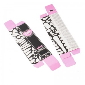 Stampa della scatola del ciglio della carta dell\'artenero e rosa