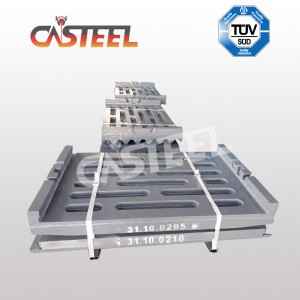 Terex Finlay J-1160 parti di frantoio mobile, jawface fisso e swing