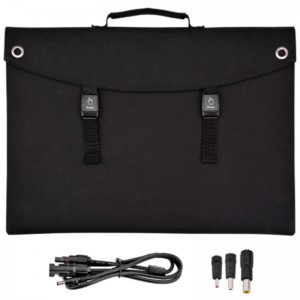 Caricabatterie a pannello solare pieghevole portatile 60W 18 V per la ricarica del telefono cellulare di campeggio