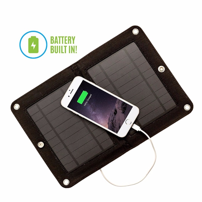 Prezzo all'ingrosso 6W Pieghevole pieghevole Nuova tecnologia Pannelli solari Carica del portafoglio del portafoglio del portafoglio solare per il telefono cellulare