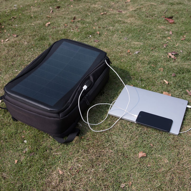 Solar Charging Backpack Solar Panels Laptop
