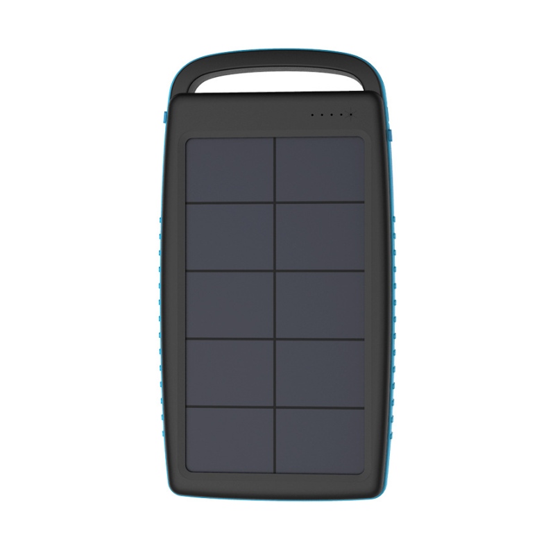 Amazon Impermeabile Dual Solar Outdoor Car Caricabatterie portatile Power Bank per escursioni e viaggi