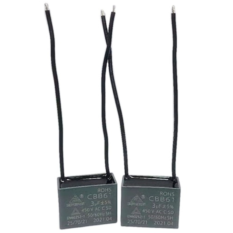 New Rosh 3UF 450V 250V condensatore CBB61 ad alte prestazioni per ventilatore AC