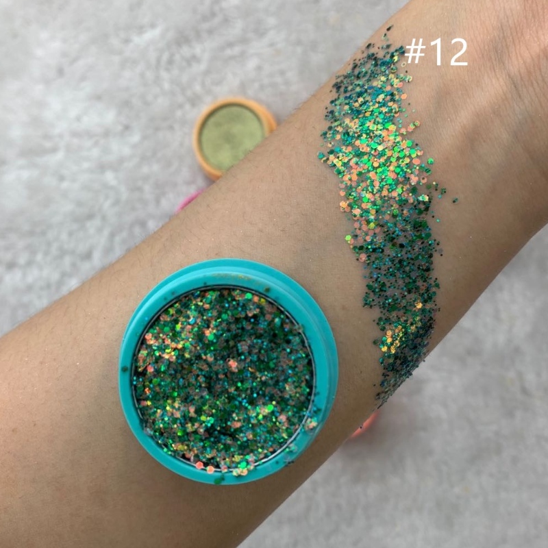 glitter dell'ombretto