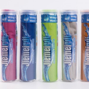 Uomini o donne Asciugamani di raffreddamento Ghiaccio Sport Sport Raffreddamento Asciugamano Asciugamano Freddo in microfibra per Yoga Palestra Viaggi Camping Campeggio all\'aperto