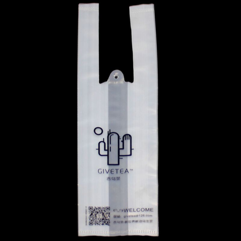 Sacchetto di plastica degradabile