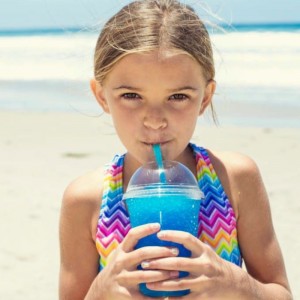 Biodegradabile Compostabile PLA Clear Plastic Cup con coperchio