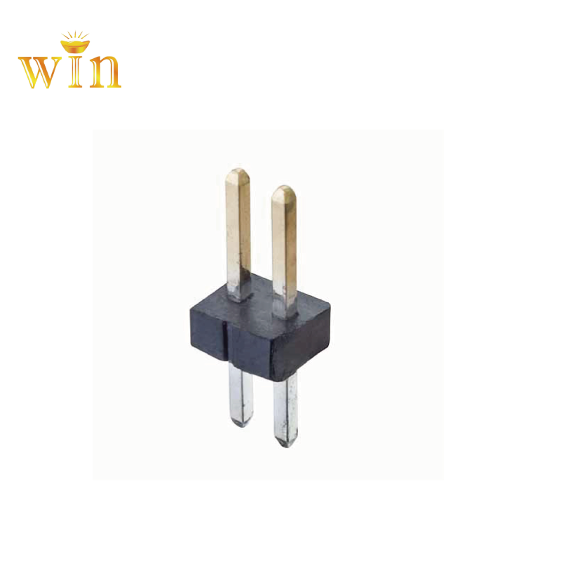 2.54mm Pitch 180 ° DIP SINGLE RAMONE 2P ~ 40P Pin Intestazione
