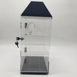 Esposizione dell\'orologio acrilico