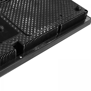 Piano cottura a induzione a induzione doppia 3400W con corpo ultrasottile a due bruciatori induzione, BSCI, ISO, CE, ROHS