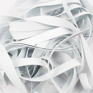 Fabbrica all\'ingrosso costume da bagno bianche cinghie di gomma maschera cinghie per orecchio cinghie elastiche