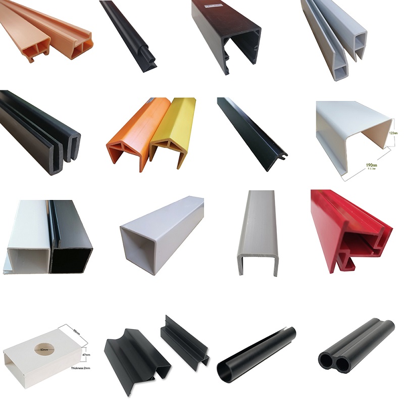CO-ESTRUDED PP PC PP ABS ABS HIPS PLASTIC PCC ESTRUSIONE RETRANGULARE quadrato tubo cavo tubo in PVC