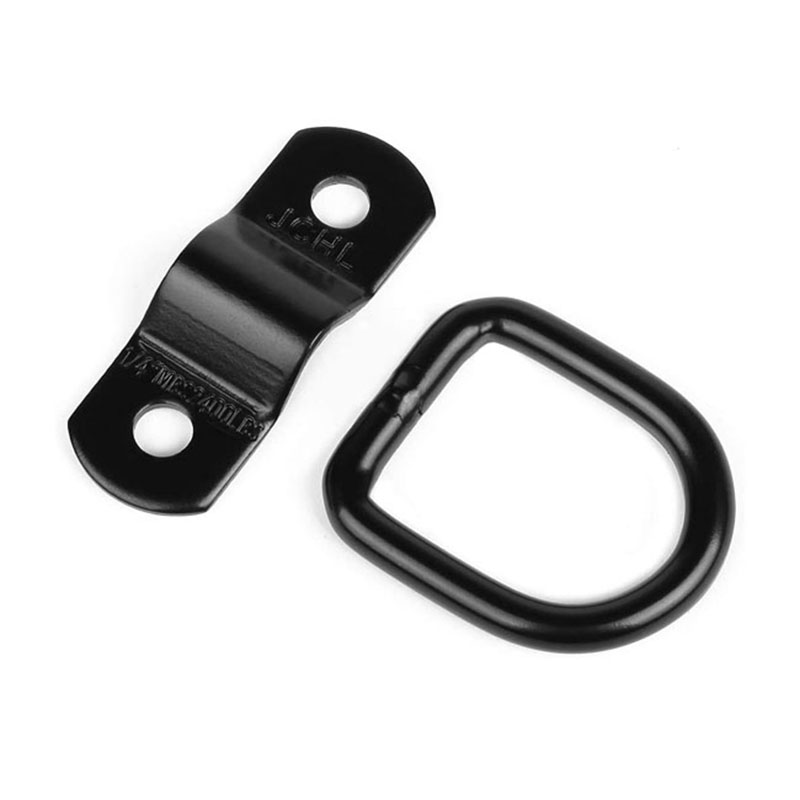 D anelli Legazione di ancore Ganci per rimorchio camion Bracket Bracket Punti chiusi Pick-up Camper Superficie Superficie D-Ring Heavy Duty Duty 1/4 \\ \