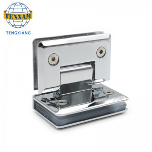 Morsetto in acciaio inossidabile con cerniera in vetro