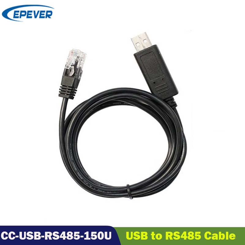Cavo di comunicazione EPEVER CC-USB-RS485-150U USB a PC RS485 per EPEVER EPSOLAR Tracer A Tracer BN Triron Xtra Series MPPT Sola