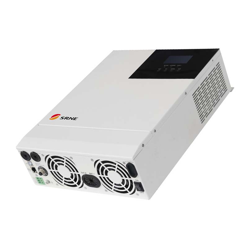 SRNE 5000W All-in-one MPPT Hybrid Solar Charge Inverter orizzontale 48 V 220Vac Pure Sine Wave 80A Max PV 145V INVERTOR GRIDER