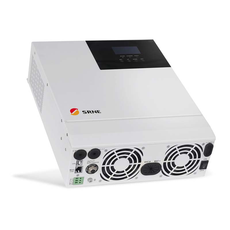 SRNE 3000W All-in-one MPPT Hybrid Solar Charge Inverter 24 V 220Vac Pure Sine Wave 60A Max PV 100V Inverter off-grid