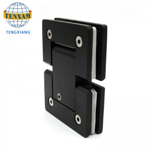Bagno Black Glass Door Cerniera Regolare la cerniera per pivot della porta della doccia Cerniera frameless