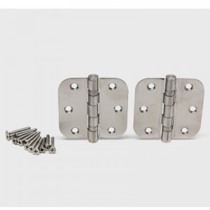 Porte interne in acciaio inossidabile HN005 da 3,5 pollici con angolo di raggio da 5/8 pollici