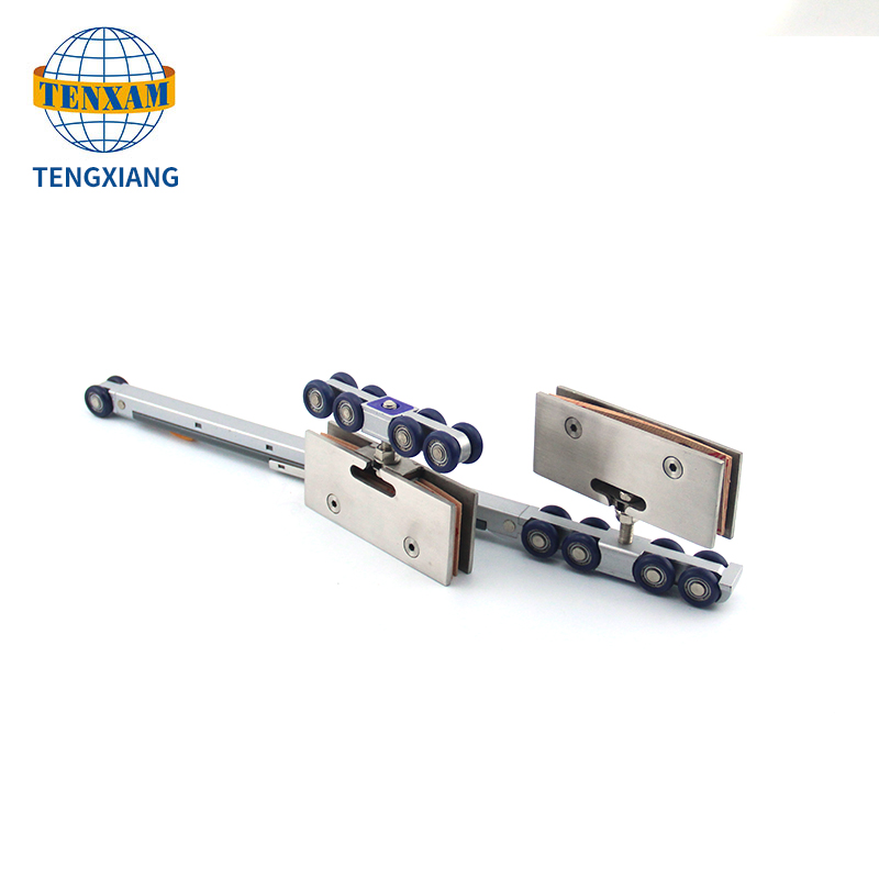 Accessori per mobili Guida Hardware Hardware in legno Rullo scorrevole in legno con 8 ruote