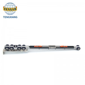 Accessori per porte scorrevoli a due vie tamponate da 80 kg