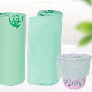 Produzione di sacchetti degradabili di alta qualità, sacchetti degradabili rispettosi dell\'ambiente