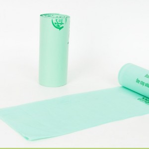 Produzione di sacchetti degradabili di alta qualità, sacchetti degradabili rispettosi dell\'ambiente