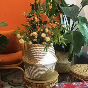 Cestino della pancia in tessuto di mare