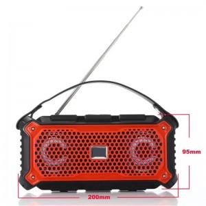 Altoparlante Bluetooth portatile FB-BS857 con illuminazione a LED